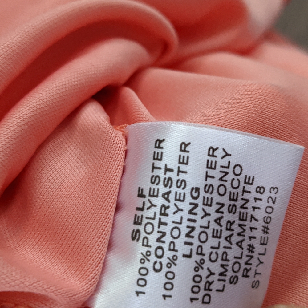 ⬇️2 LEFT⬇️CORAL LACE DRESS - Picture 8 of 8